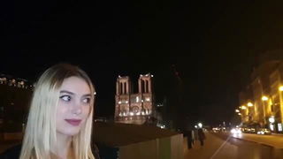Paola Hard Notre-Dame tourist selfie porn video