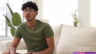 Layla Jenner couch blowjob adult sex scene