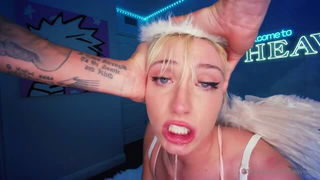 Daisy Rae angel blowjob facial porn video