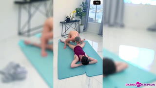 Cory Chase yoga seduction porn