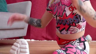 Super Nova comic outfit masturbation adult sex scene