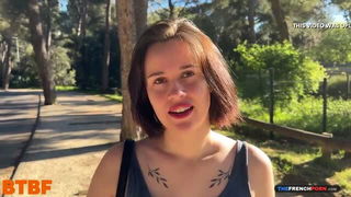 Ruby outdoors in the park adult video