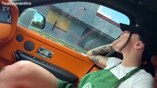 Indica Marie gives car blowjob hardcore porn