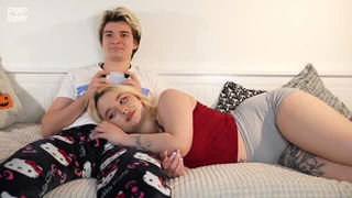 Nika Legran bed cuddling xxx video for adults