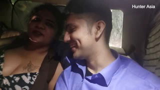 Hunter Asia backseat tease xxx video