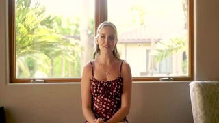 Charlie Forde floral dress tease adult video