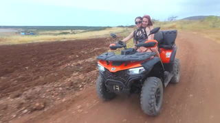 Dolly Dyson quad bike ride xxx video for adults